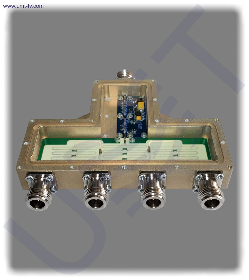 Active l band divider 1 to 4 n with amplifier rear umt llc